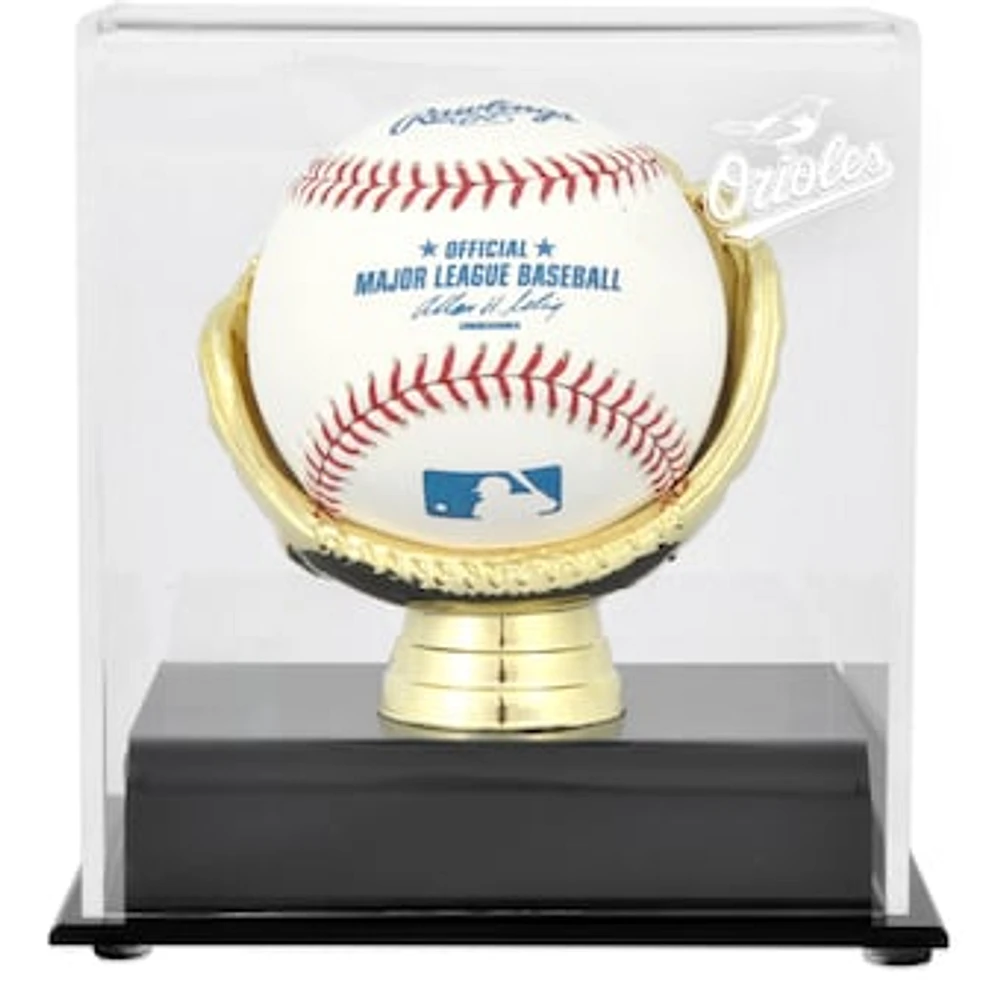 Baltimore Orioles Gold Glove Single Baseball Logo Display Case