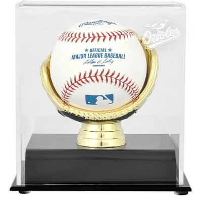 Baltimore Orioles Gold Glove Single Baseball Logo Display Case