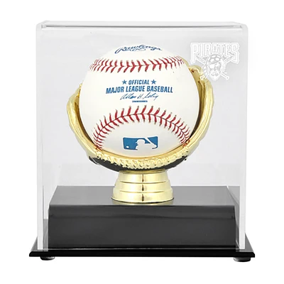 Pittsburgh Pirates Gold Glove Single Baseball Logo Display Case