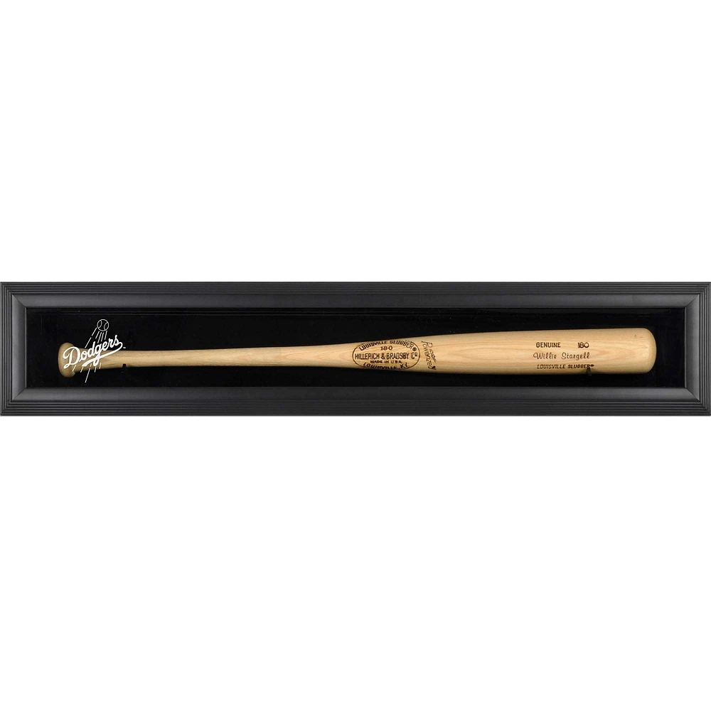 Los Angeles Dodgers Logo Framed Wall-Mounted Single Bat Display Case