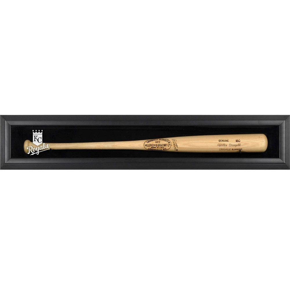 Kansas City Royals Logo Framed Wall-Mounted Single Bat Display Case