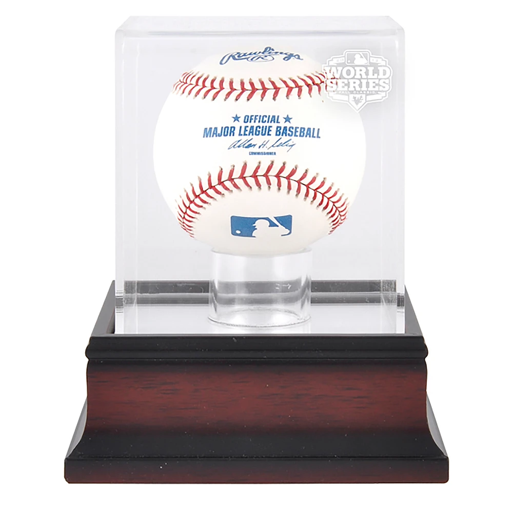 San Francisco Giants 2012 World Series Champs Antique Mahogany Baseball Logo Display Case