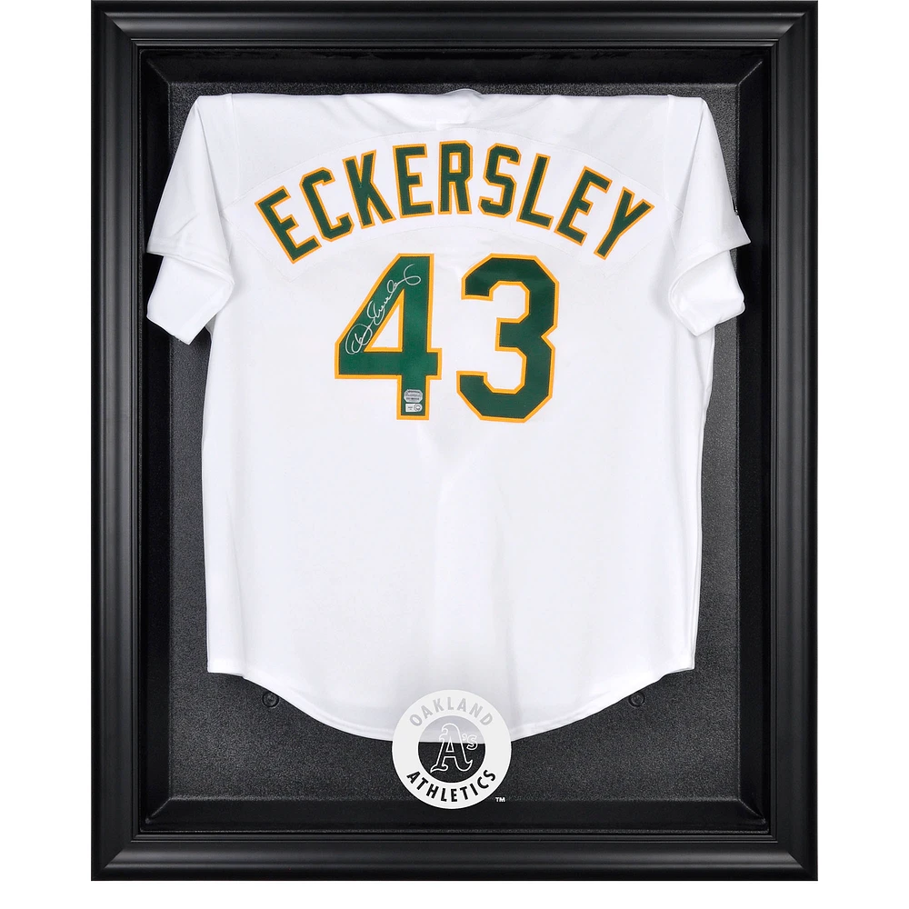 Oakland Athletics Black Framed Logo Jersey Display Case