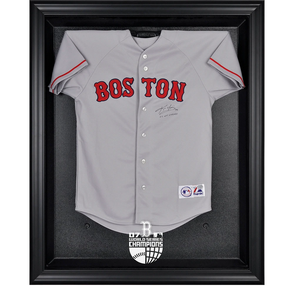 Boston Red Sox 2007 World Series Champions Framed Logo Jersey Display Case