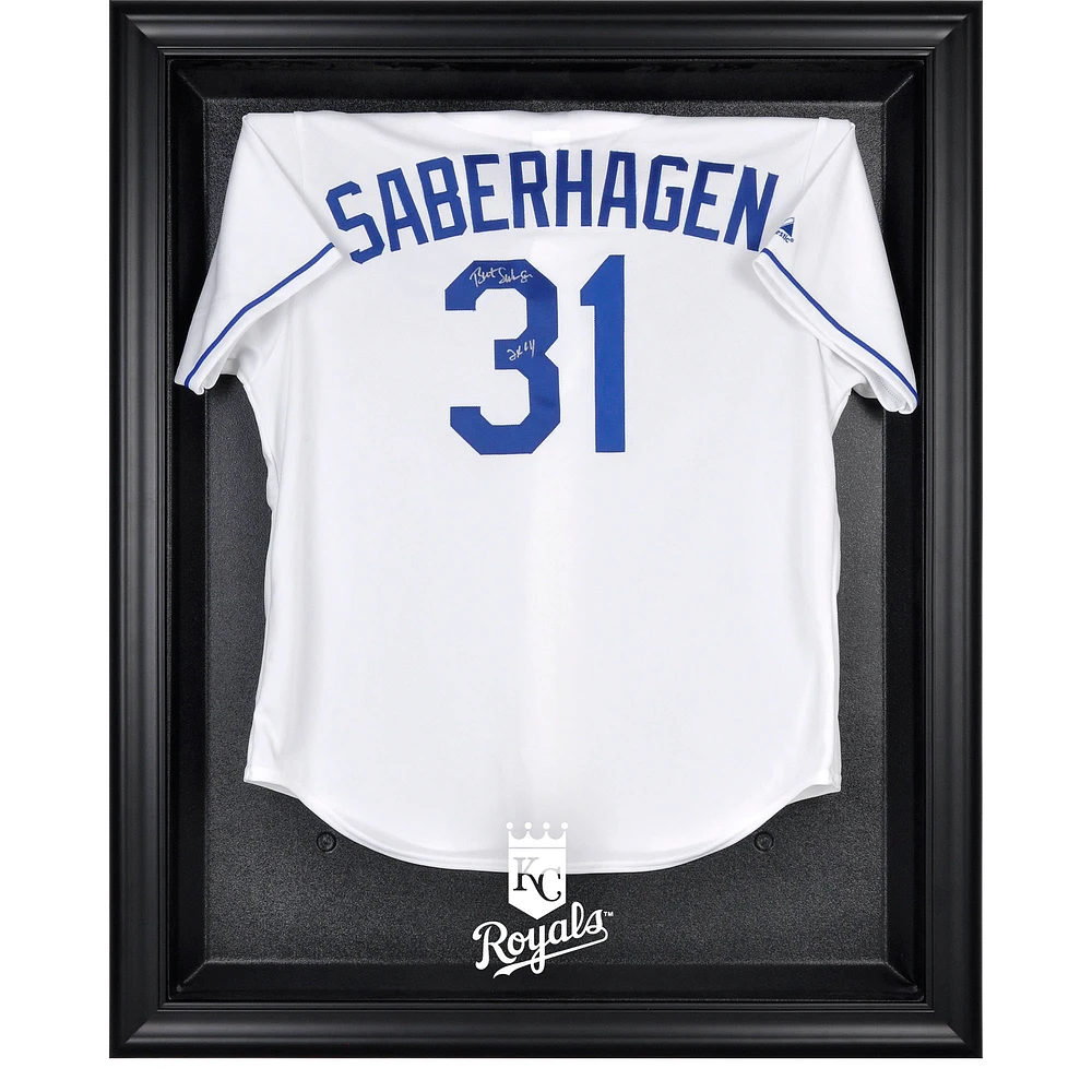 Kansas City Royals Black Framed Logo Jersey Display Case