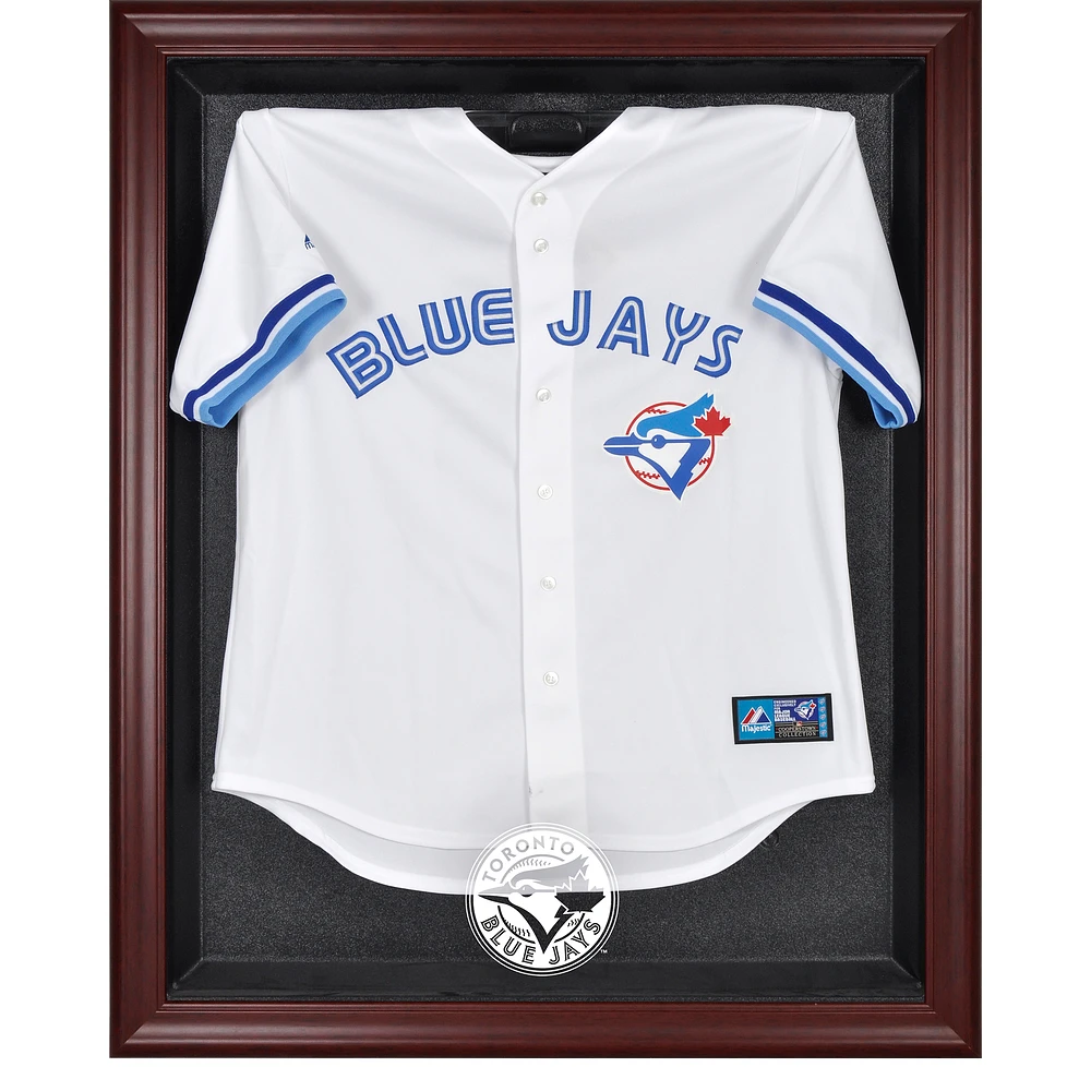 Toronto Blue Jays Mahogany Framed Logo Jersey Display Case