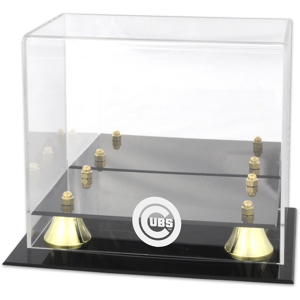 Chicago Cubs Golden Classic Logo Mini Helmet Case