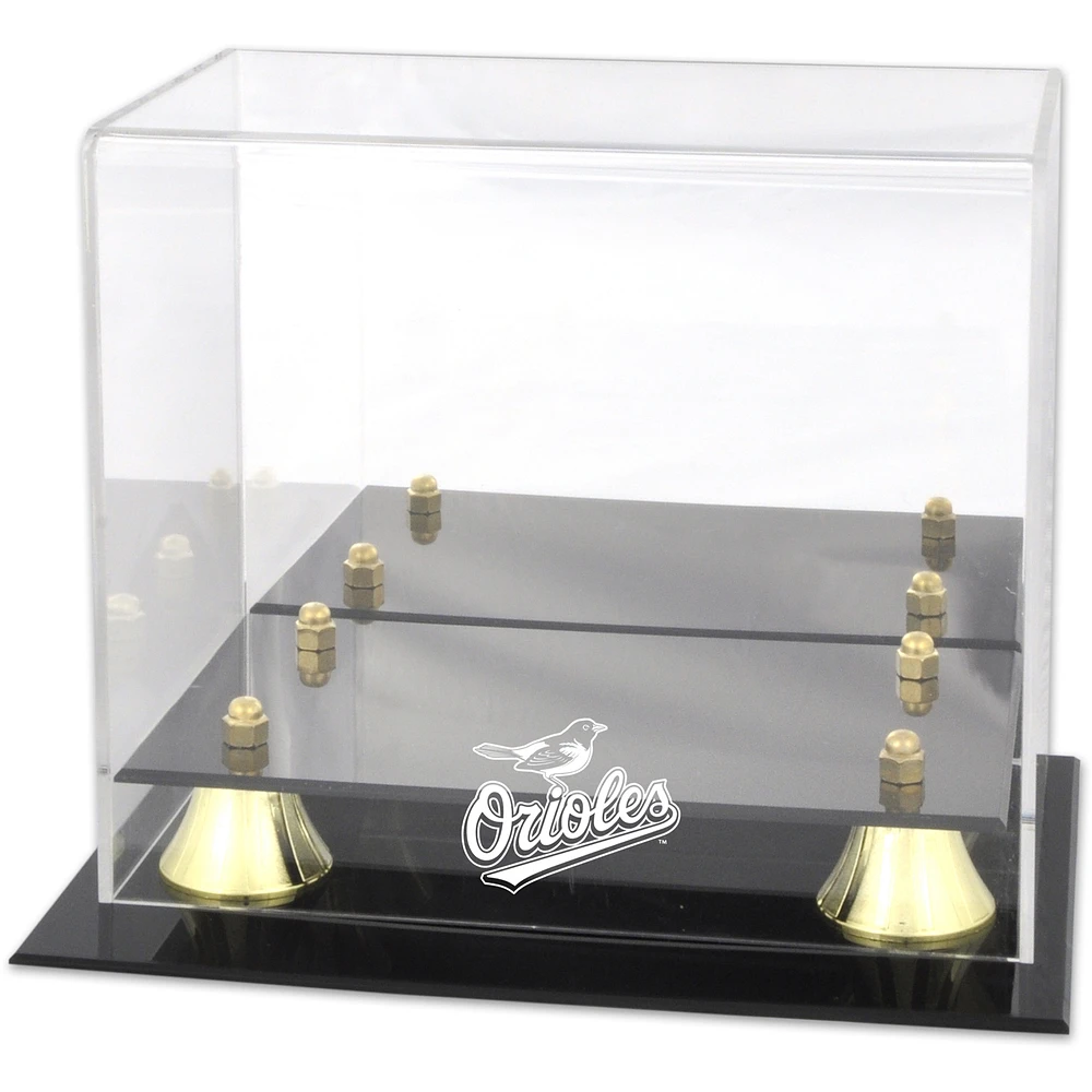 Baltimore Orioles Golden Classic Logo Mini Helmet Case