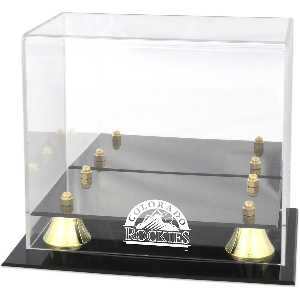 Colorado Rockies Golden Classic Logo Mini Helmet Case