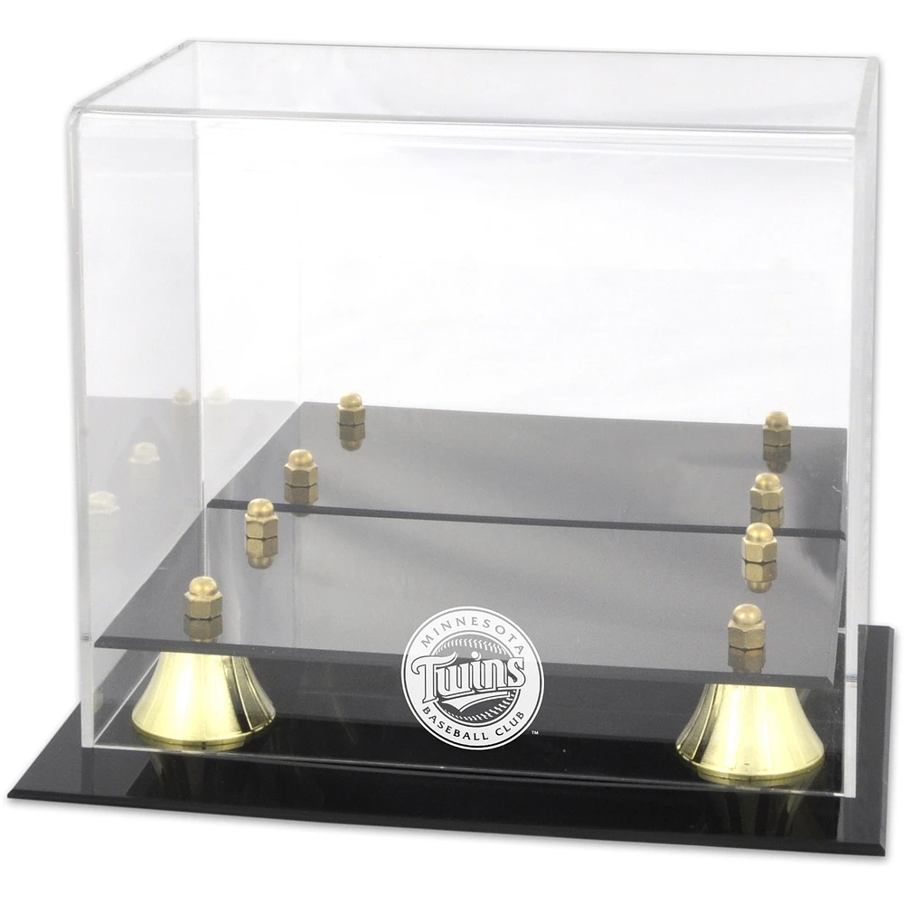 Minnesota Twins Golden Classic Logo Mini Helmet Case