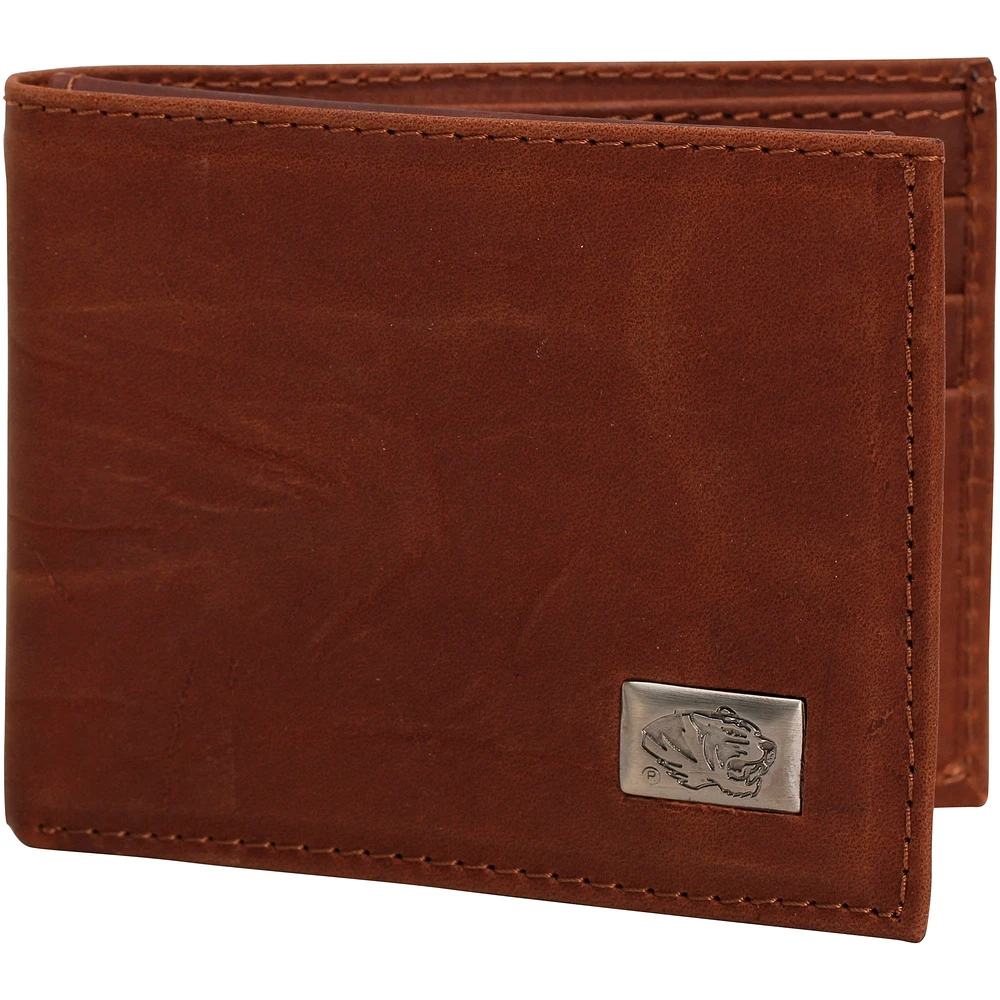Missouri Tigers Leather Billfold w/ Concho