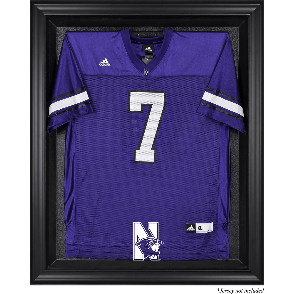 Northwestern Wildcats Black Framed Logo Jersey Display Case