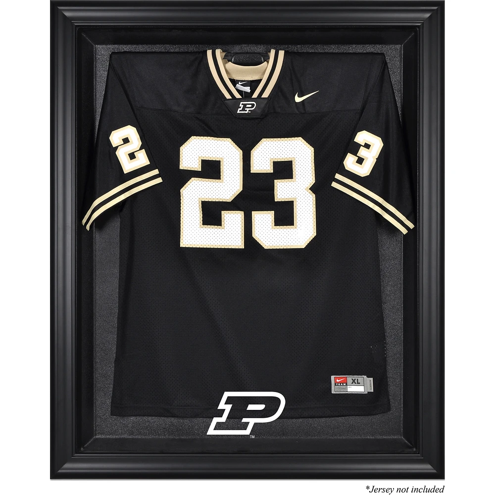 Purdue Boilermakers Black Framed Logo Jersey Display Case