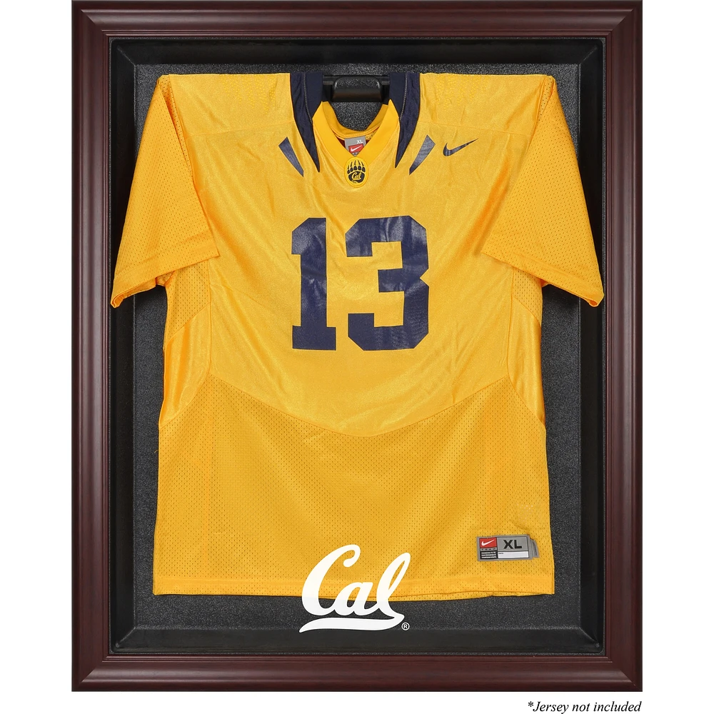 Cal Bears Mahogany Framed Logo Jersey Display Case