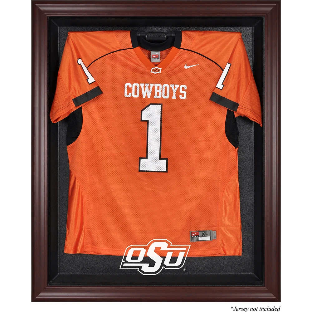 Oklahoma State Cowboys Mahogany Framed Logo Jersey Display Case