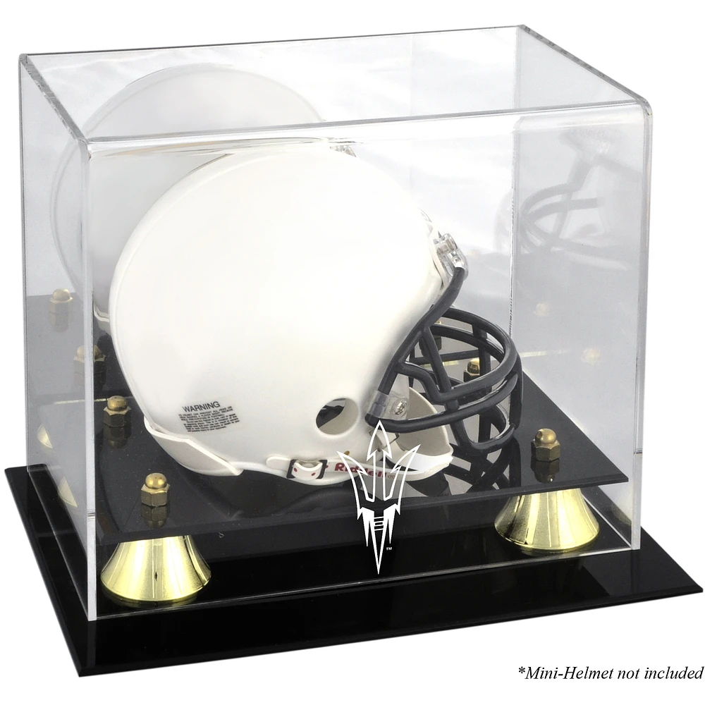 Arizona State Sun Devils Golden Classic Logo Mini Helmet Display Case