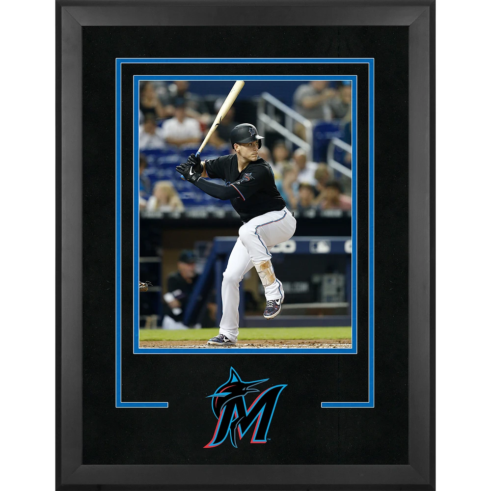 Miami Marlins Deluxe 16" x 20" Vertical Photograph Frame