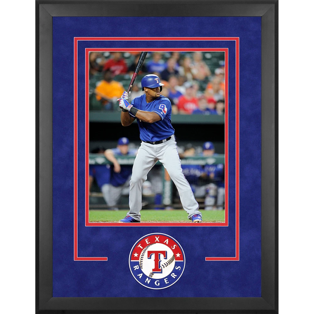 Texas Rangers Deluxe 16" x 20" Vertical Photograph Frame