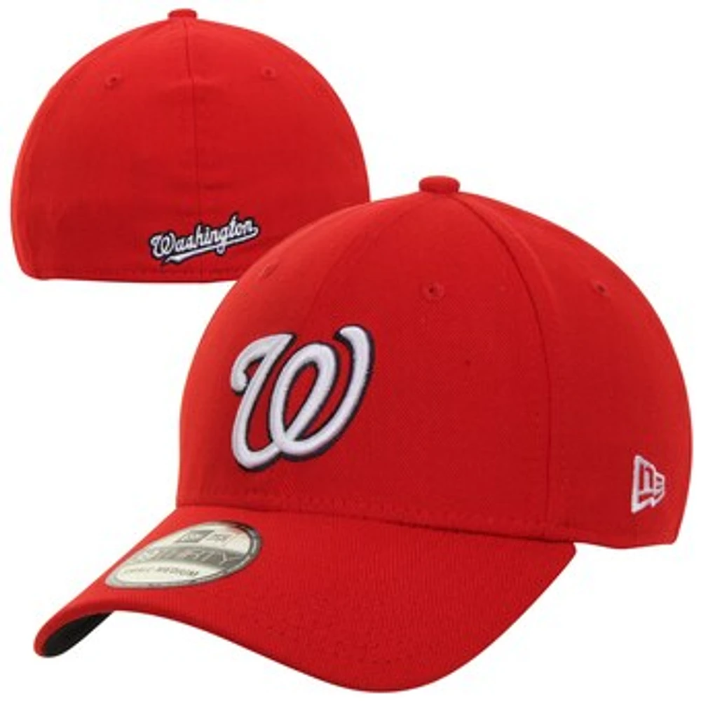 Men's Red Washington Nationals MLB Team Classic Alternate 39THIRTY Flex Hat