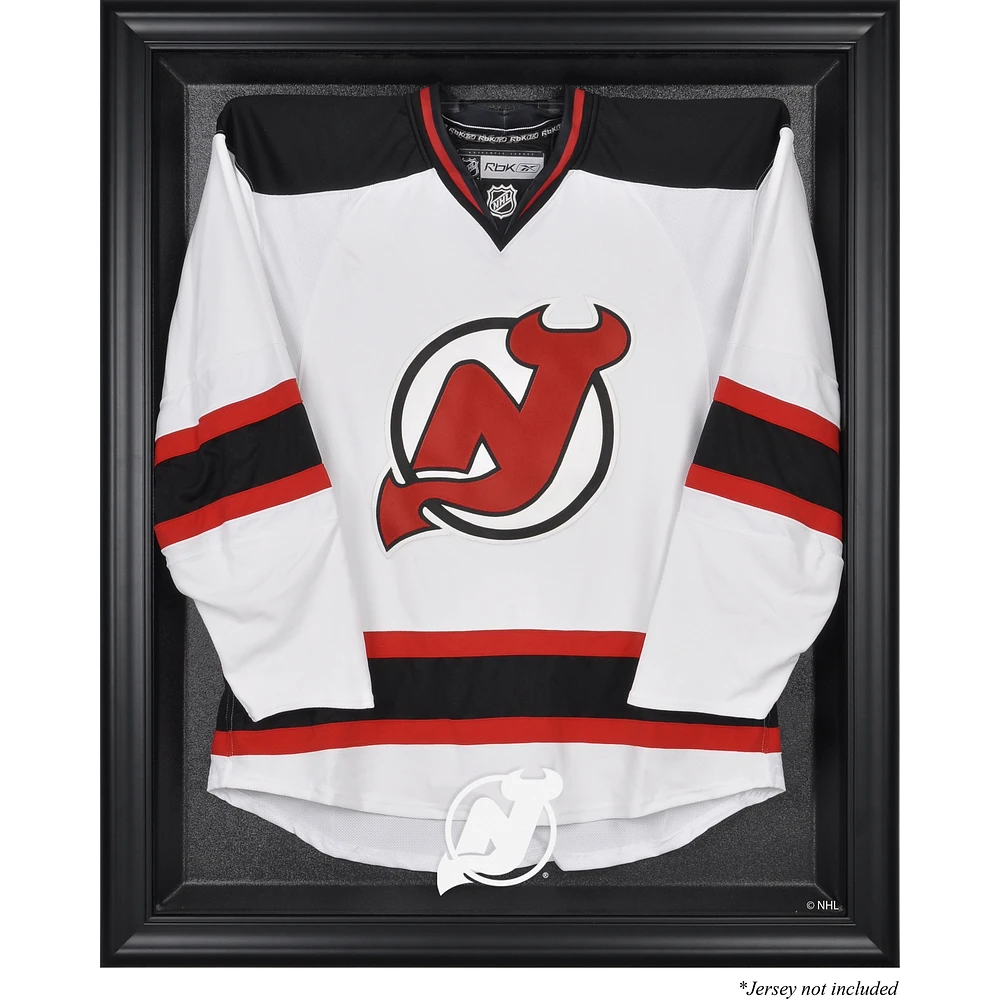New Jersey Devils Framed Logo Jersey Display Case