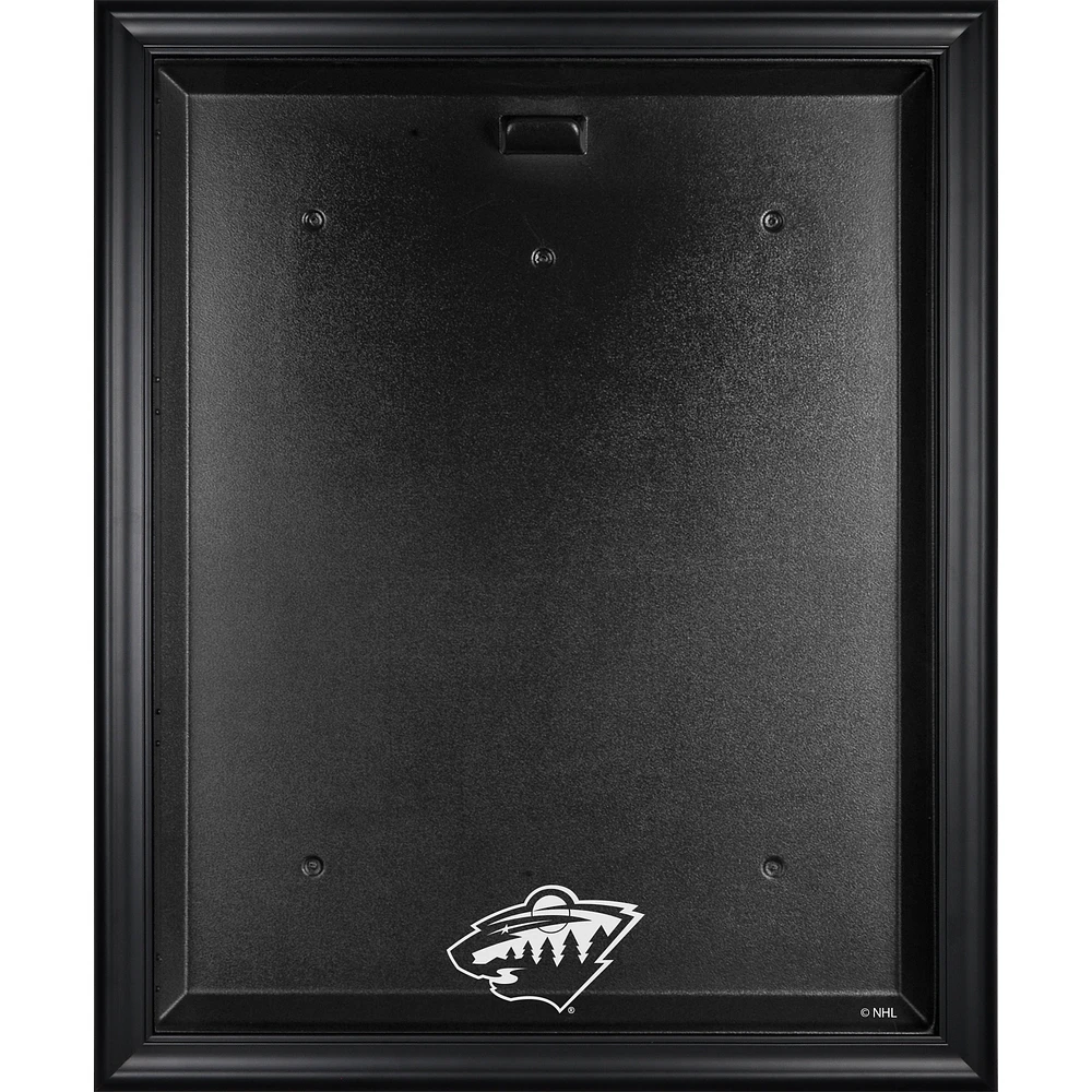 Minnesota Wild Black Framed Jersey Display Case