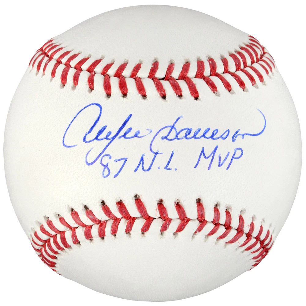 Andre Dawson Chicago Cubs Autographed Baseball with "87 NL MVP" Inscription