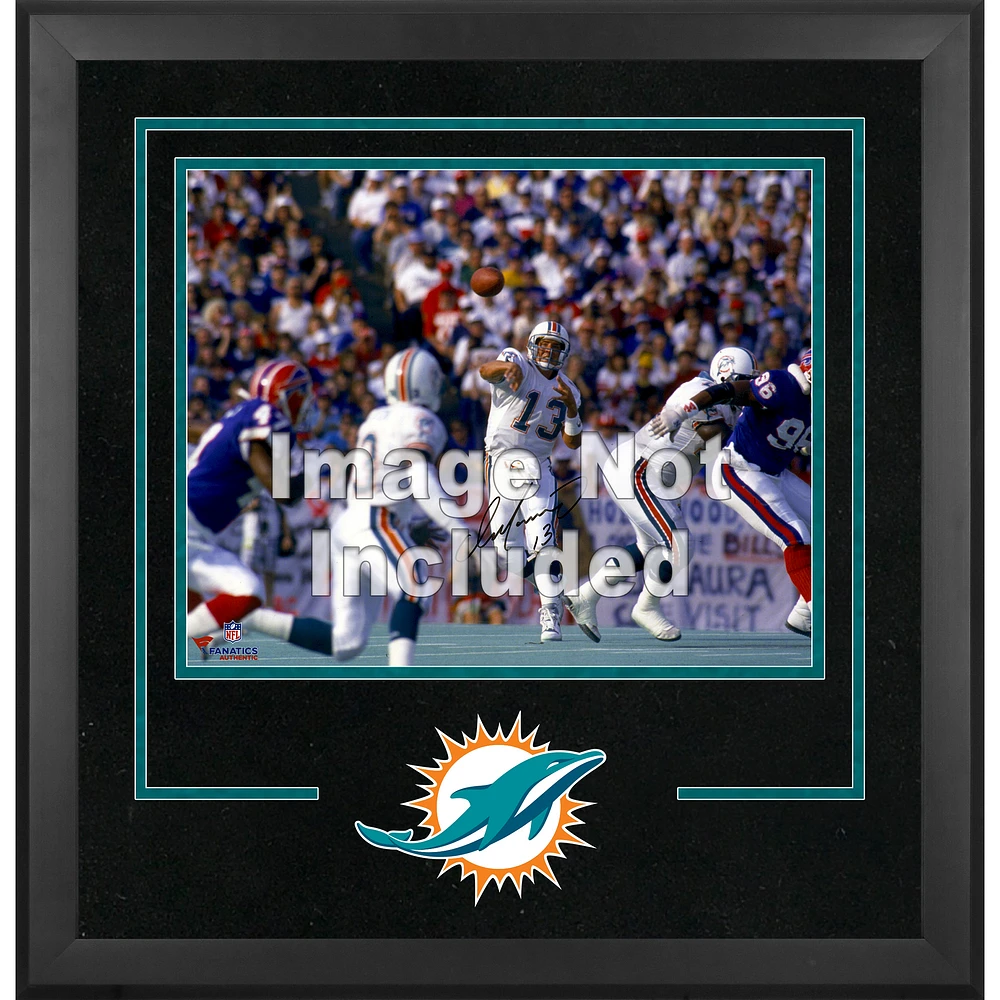 Miami Dolphins Deluxe 16'' x 20'' Horizontal Photograph Frame with Team Logo