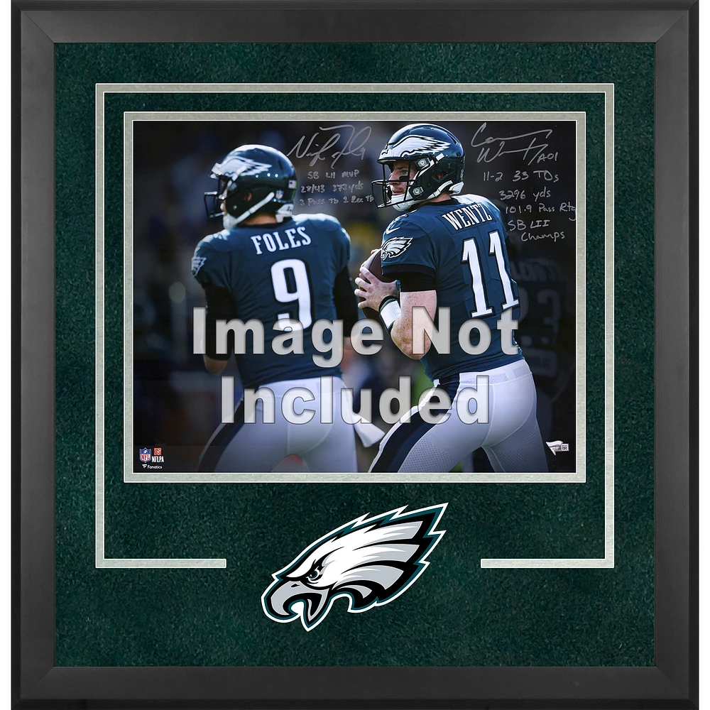 Philadelphia Eagles Deluxe 16'' x 20'' Horizontal Photograph Frame with Team Logo