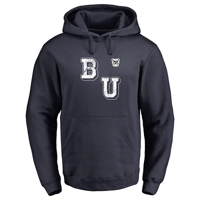 Butler Bulldogs Acronym Pullover Hoodie - Navy Blue