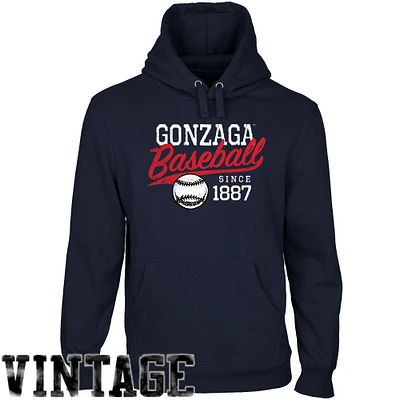 Gonzaga Bulldogs Ballpark Pullover Hoodie - Navy Blue