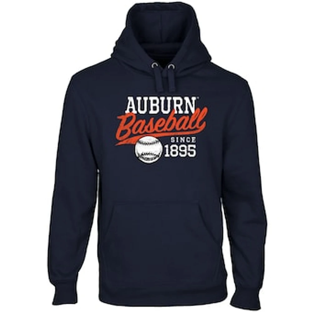 Auburn Tigers Ballpark Pullover Hoodie - Navy Blue