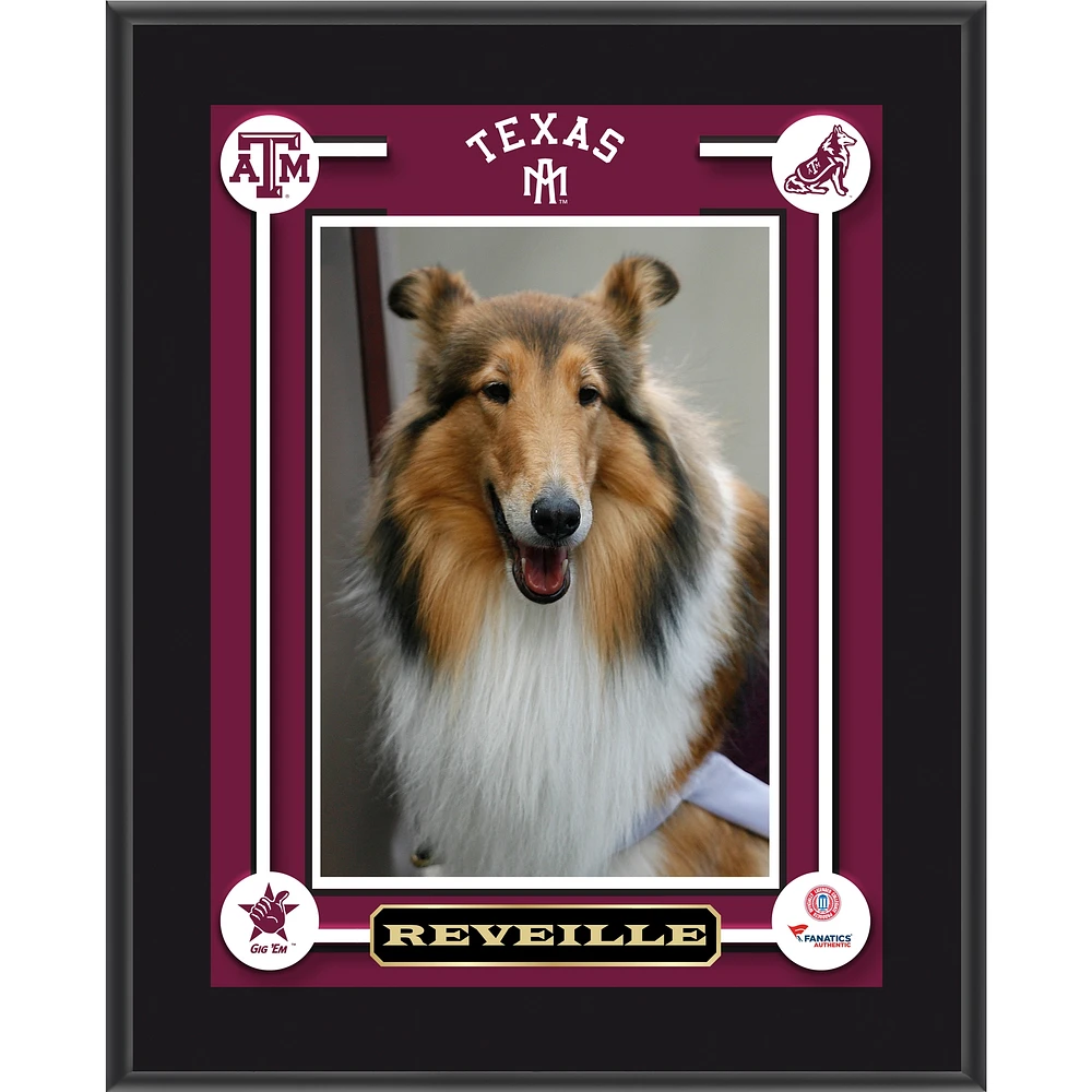 Texas A&M Aggies Reveille 10.5'' x 13'' Sublimated Mascot Plaque