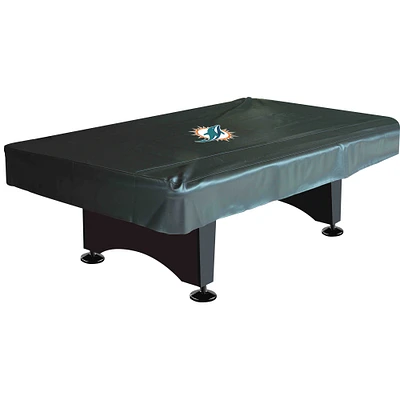 Miami Dolphins 8' Deluxe Pool Table Cover