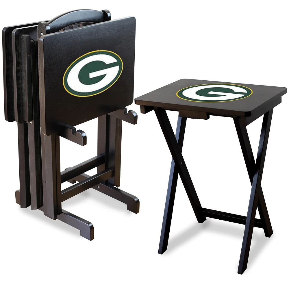 Imperial Green Bay Packers TV Tray Set