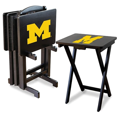 Imperial Michigan Wolverines TV Tray Set
