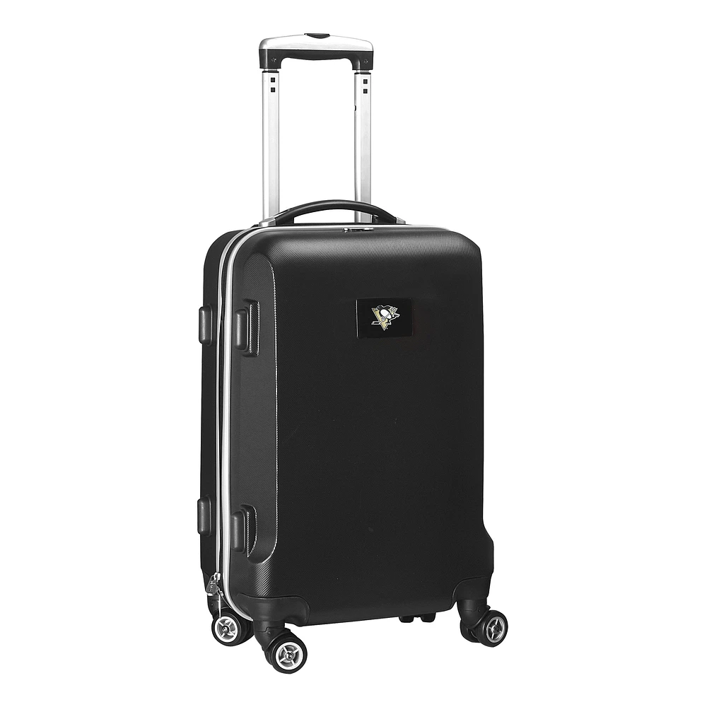 Black Pittsburgh Penguins 20" 8-Wheel Hardcase Spinner Carry-On