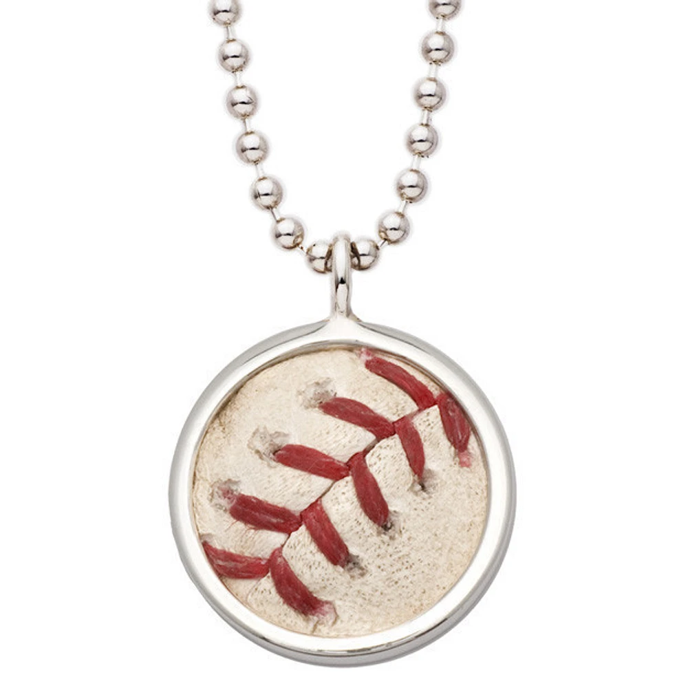 Tokens & Icons Miami Marlins Game-Used Baseball Pendant