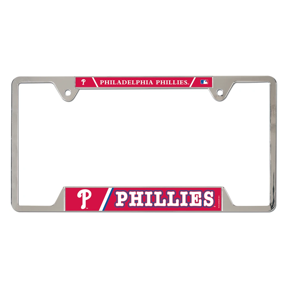 Philadelphia Phillies WinCraft Metal License Plate Frame