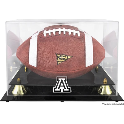 Arizona Wildcats Golden Classic Logo Football Display Case with Mirror Back