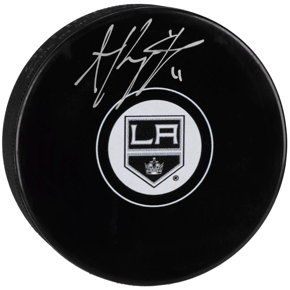 Anze Kopitar Los Angeles Kings 2014 Stanley Cup Champions Autographed Puck