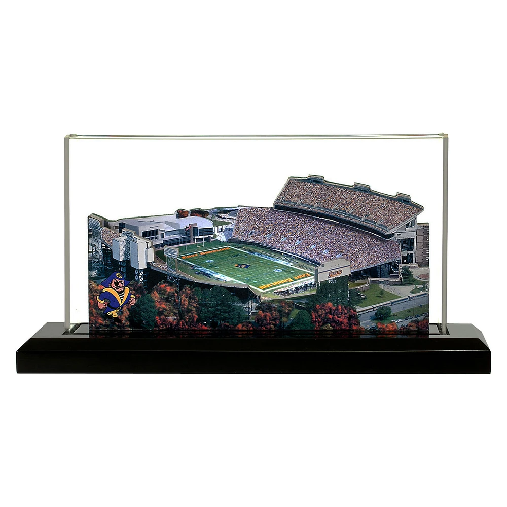 East Carolina Pirates 9" x 4" Light Up Stadium with Display Case