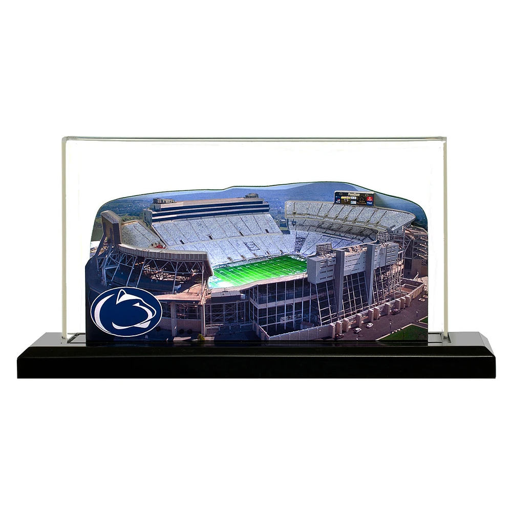 Penn State Nittany Lions 9" x 4" Light Up Stadium with Display Case