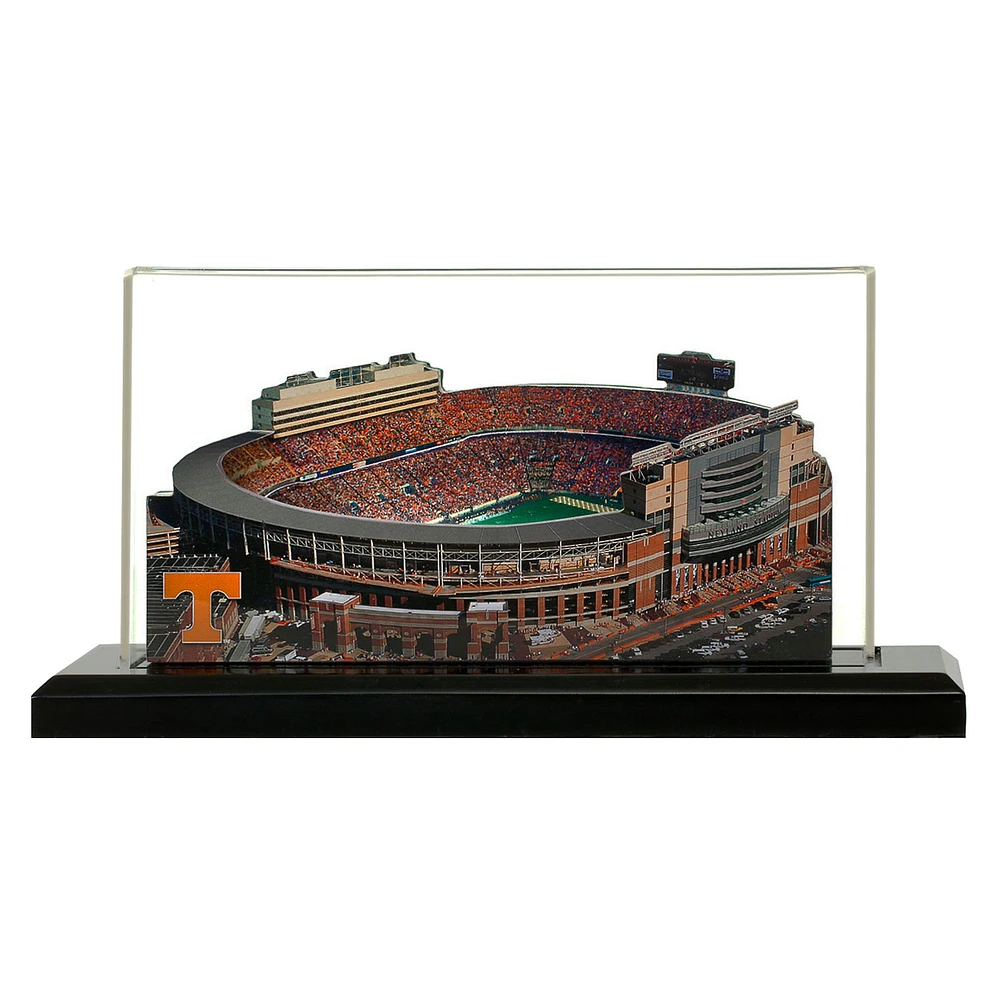 Tennessee Volunteers 9" x 4" Light Up Stadium with Display Case