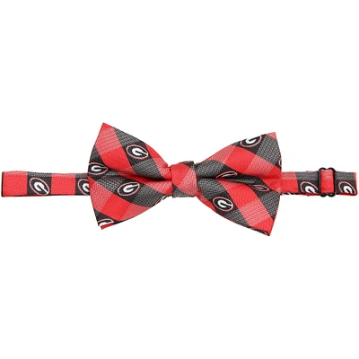 Georgia Bulldogs Check Bow Tie