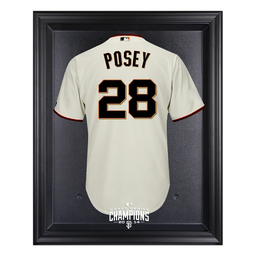 San Francisco Giants 2014 World Series Champions Black Framed Logo Jersey Display Case