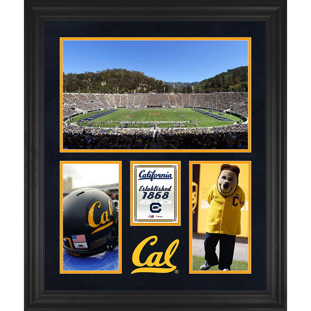 Cal Bears Framed 20" x 24" Cal Bears Memorial Stadium 3-Opening Collage