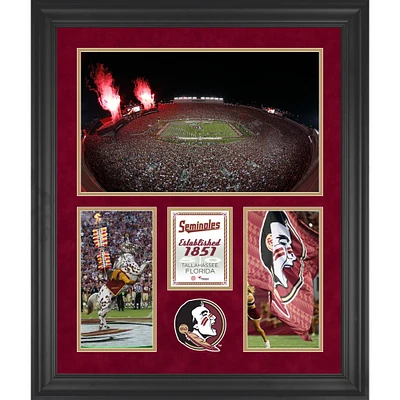 Florida State Seminoles Doak Campbell Stadium Framed 20'' x 24'' 3-Opening Collage