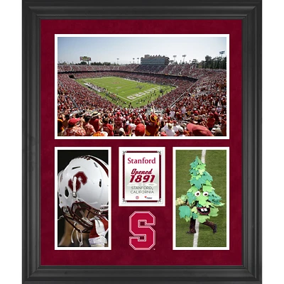 Stanford Cardinals Stanford Stadium Framed 20'' x 24'' 3-Opening Collage