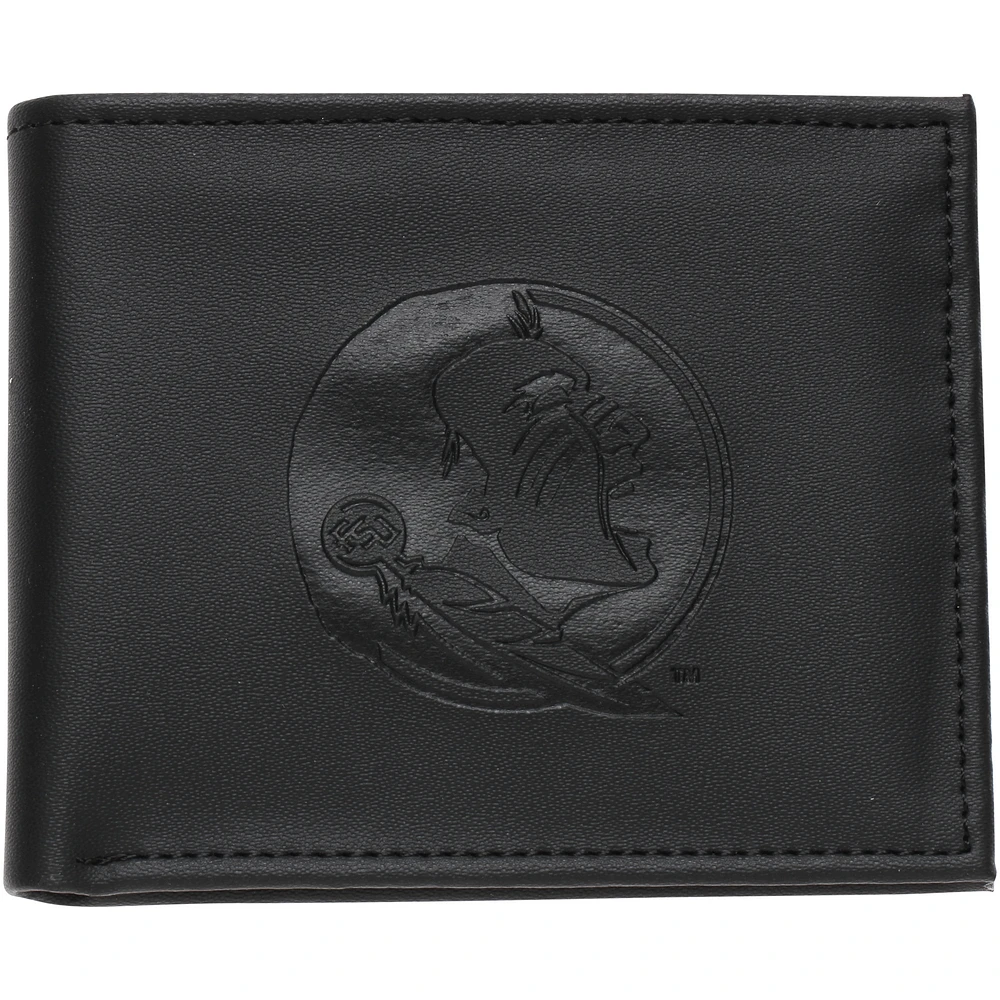 Men's Black Florida State Seminoles Hybrid Bi-Fold Wallet