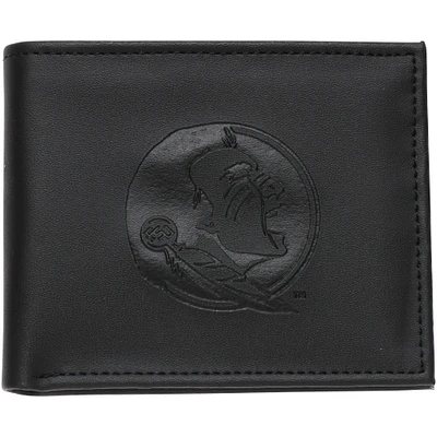 Men's Black Florida State Seminoles Hybrid Bi-Fold Wallet